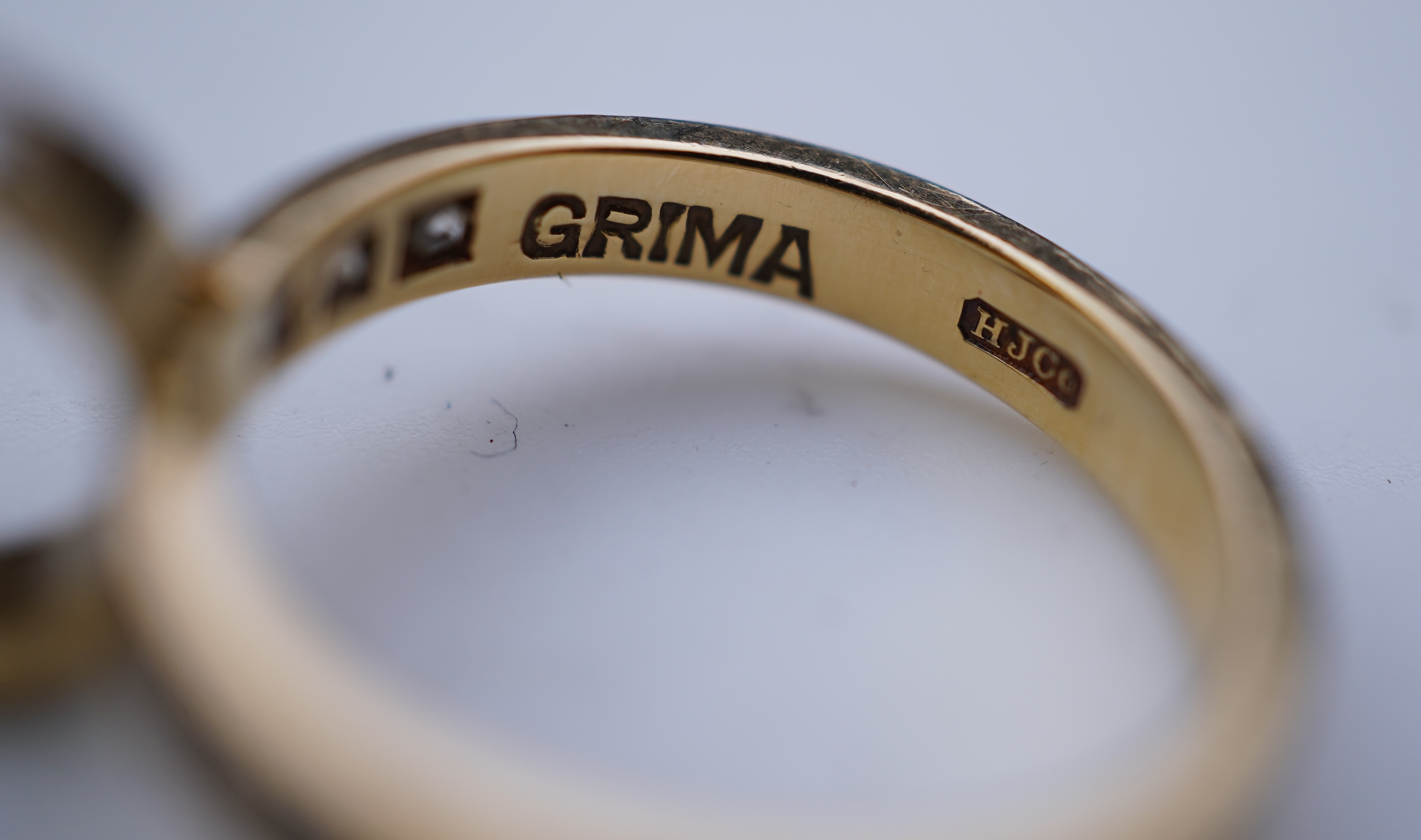 Andrew Grima, a diamond ring, circa 1970